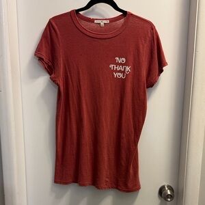 JUNK FOOD - ‘No Thank You' Tee, Large